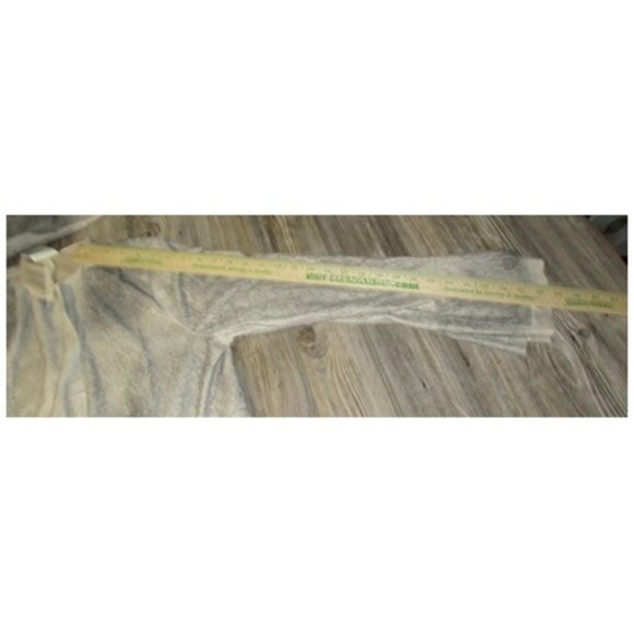 Vocal Grey Brown Faux Suede Lace Bell Slv Cardigan Jacket Size XL Fairy Grung - Picture 12 of 15